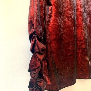 Sparkle Maroon/Redish Blouse